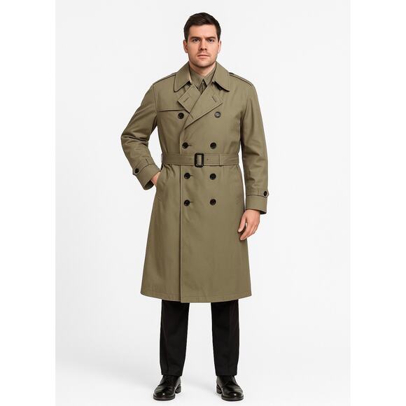 2010s U.S. Military All-Weather Trench Coat Zip-Out Liner  Valor Collection 42R - Picture 1 of 12